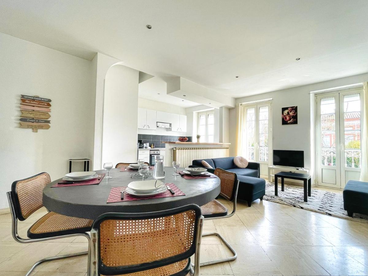 La Terrasse Occitane - Coeur De Ville Avec Parking Apartment Гаяк Екстериор снимка